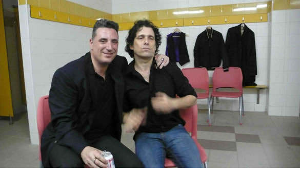 Andrés Calamaro graba un dúo para la edición argentina del Balmoral de Loquillo